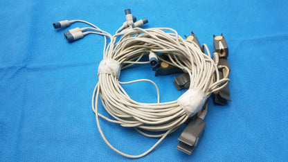 Philips Lot of 10 Philips M1196A SpO2 Adult Finger Clip Sensor Adult Finger Clip Sensor, second-hand product photo 5