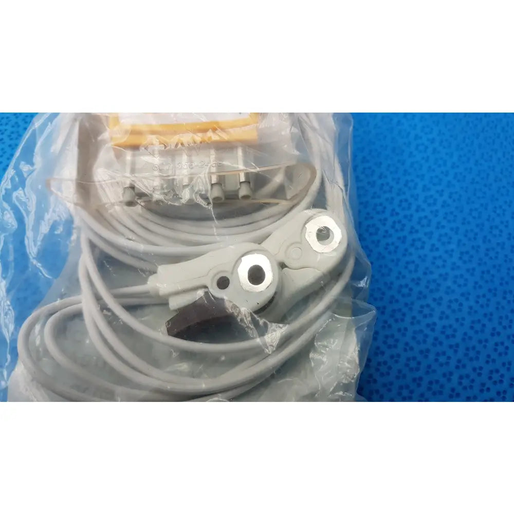 Lot of 10 Renu Medical AMC 5 Lead DIN to Pinch Telemetry Leadset Ref RM-LW-329DS50/5AT - Telemetry Leadset