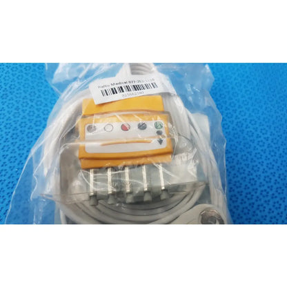 Lot of 10 Renu Medical AMC 5 Lead DIN to Pinch Telemetry Leadset Ref RM-LW-329DS50/5AT - Telemetry Leadset
