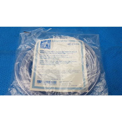 Lot of 104 Medline HCS4514 Adult Nasal Oxygen Cannula With 7ft Crush Resistant Tubing - Adult Nasal Oxygen Cannula