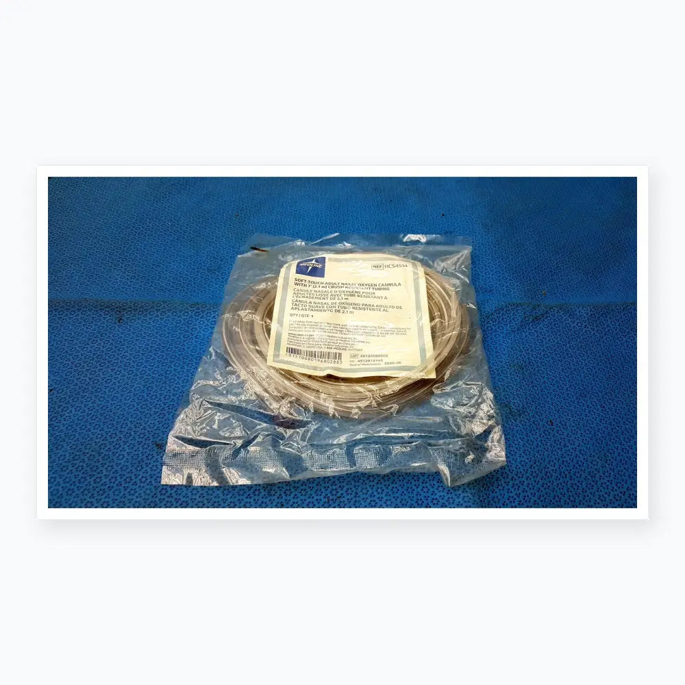 Lot of 104 Medline HCS4514 Adult Nasal Oxygen Cannula With 7ft Crush Resistant Tubing
