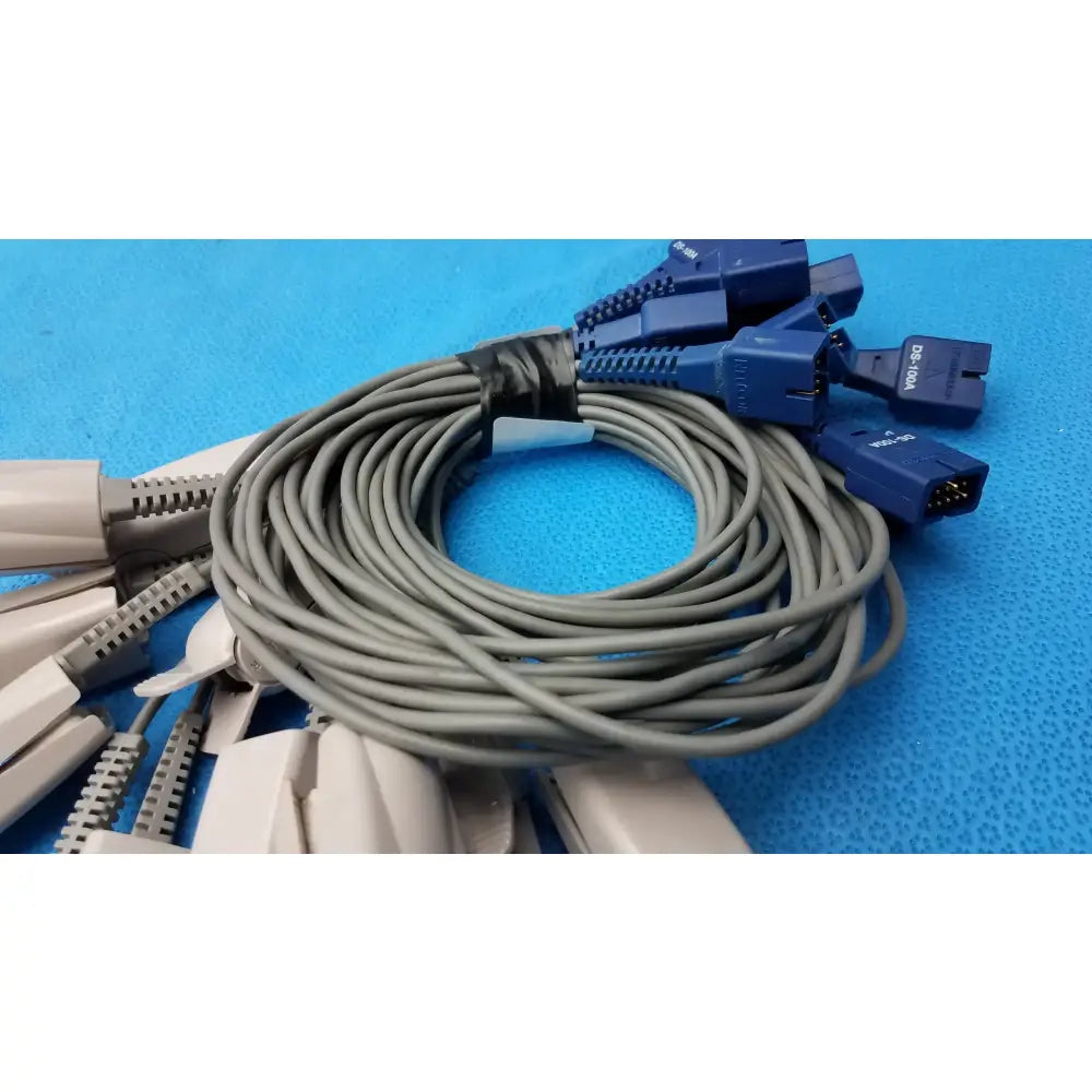 Nellcor Lot of 11 Nellcor DS-100A SpO2 Adult Finger Clip Sensors Adult Finger Clip Sensor, second-hand product photo 5