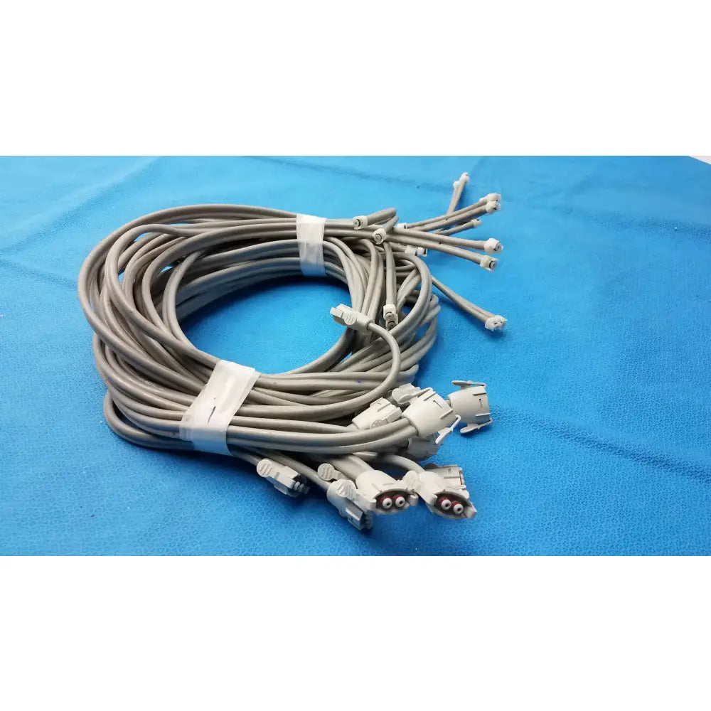 Reuse Medical Equipment Lot of 12 NiBP Air Hose Fast Connector Double Tube NiBP Air Hose Fast Connector, second-hand product photo 3