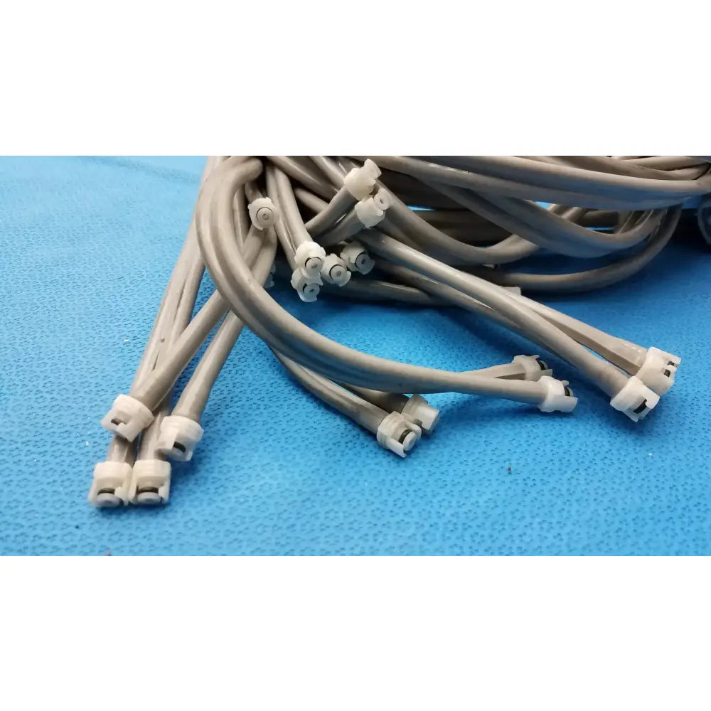 Reuse Medical Equipment Lot of 12 NiBP Air Hose Fast Connector Double Tube NiBP Air Hose Fast Connector, second-hand product photo 5