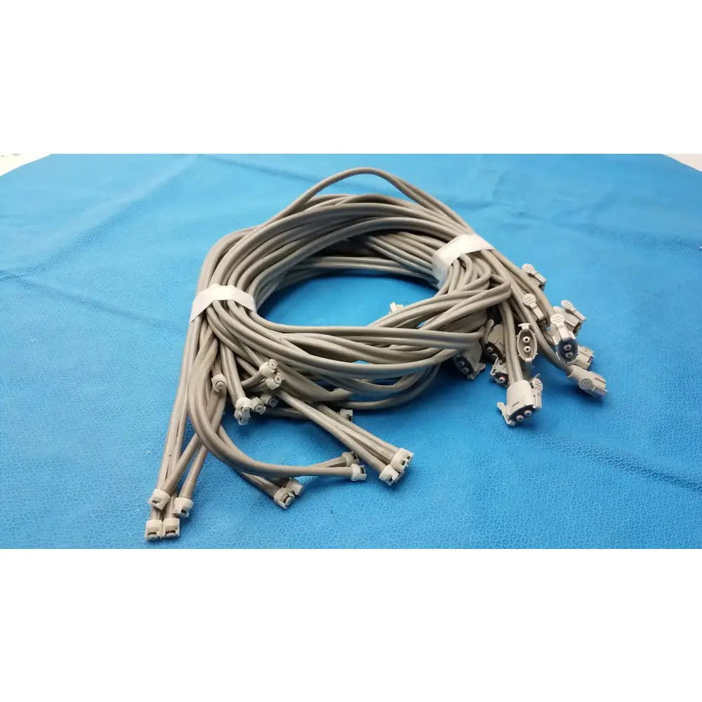 Reuse Medical Equipment Lot of 12 NiBP Air Hose Fast Connector Double Tube NiBP Air Hose Fast Connector, second-hand product photo 6