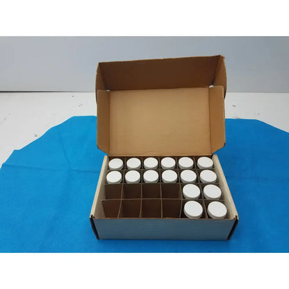 Reuse Medical Equipment Lot of 16 Scintillation Vials Glass Jar Scintillation Vial / Glass Jar, second-hand product photo 2