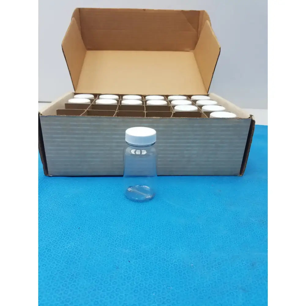 Reuse Medical Equipment Lot of 16 Scintillation Vials Glass Jar Scintillation Vial / Glass Jar, second-hand product photo 1