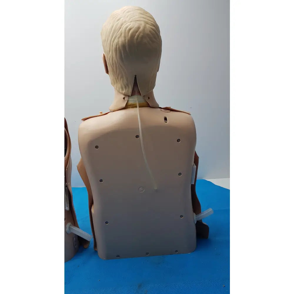 Lot of 2 Adult CPR Training Manikin Full Torso QCPR Electronic Dummy - Adult CPR Training Manikin