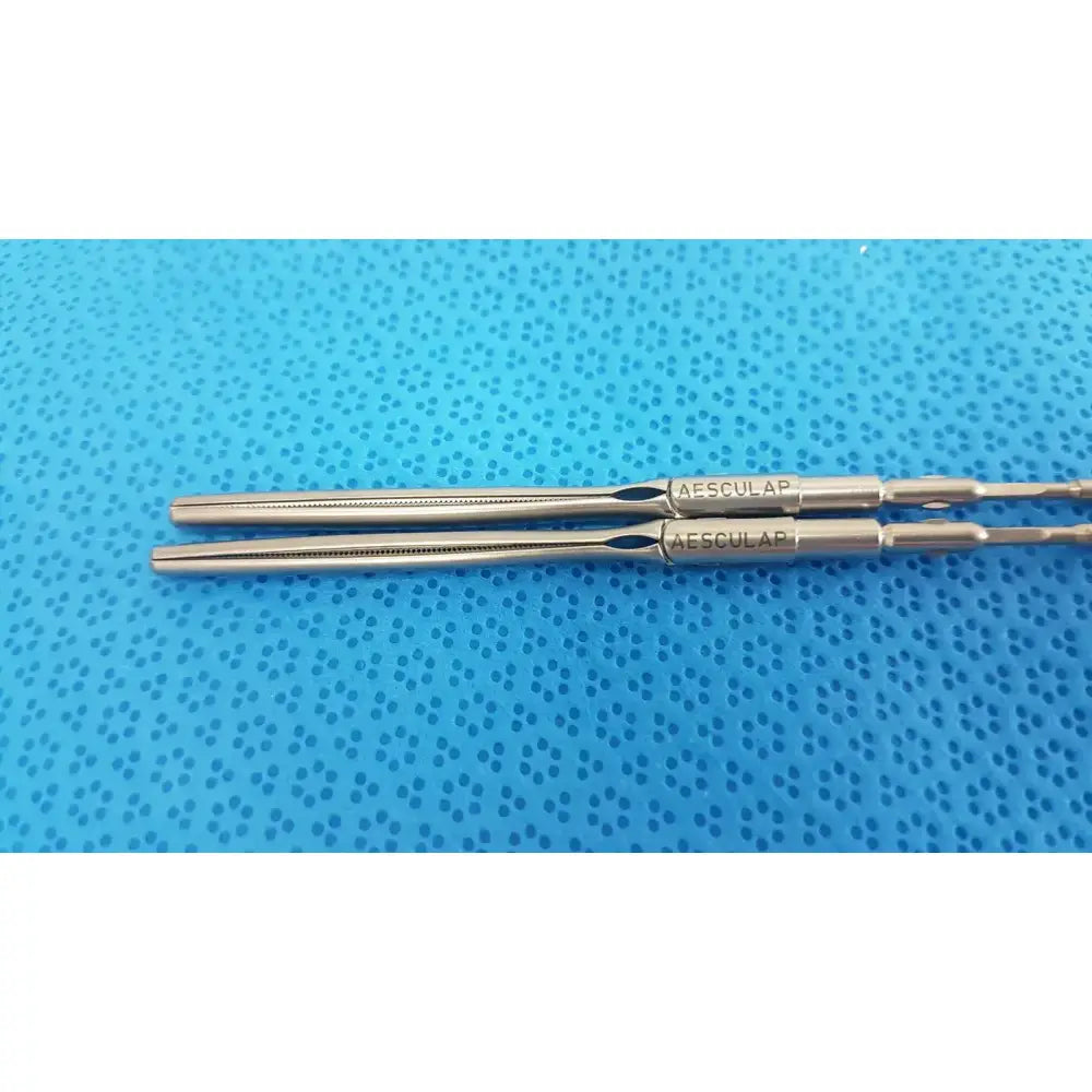 AESCULAP Lot of = 2 AESCULAP Laparoscopic Dissecting Forceps - P0657R Laparoscopic Dissecting Forceps, second-hand product photo 2