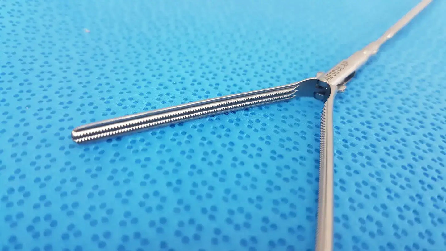 AESCULAP Lot of = 2 AESCULAP Laparoscopic Dissecting Forceps - P0657R Laparoscopic Dissecting Forceps, second-hand product photo 7