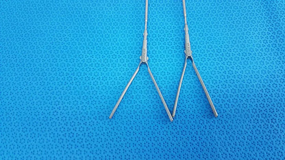 AESCULAP Lot of = 2 AESCULAP Laparoscopic Dissecting Forceps - P0657R Laparoscopic Dissecting Forceps, second-hand product photo 5