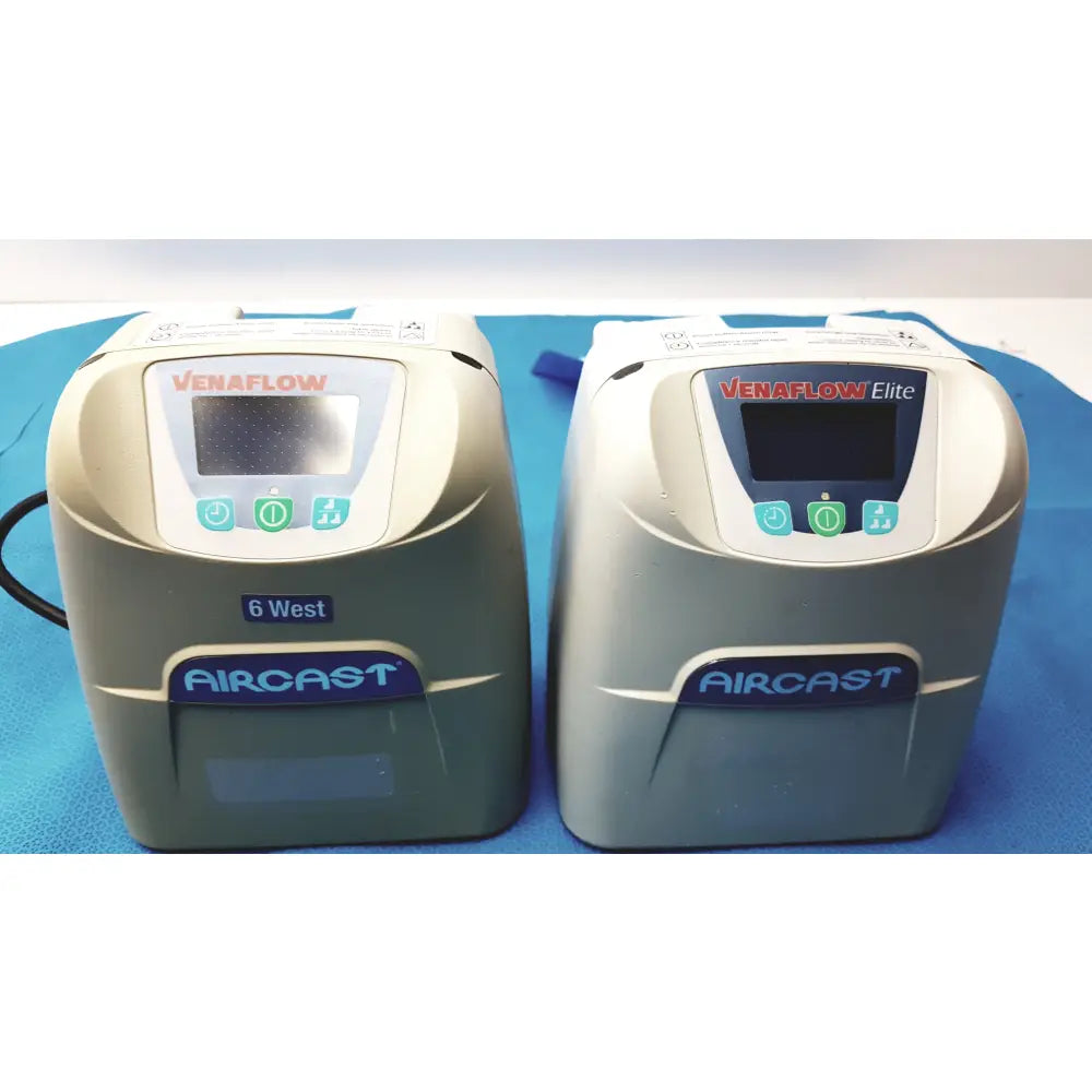 Lot of 2 Aircast VenaFlow Elite Vascular System - Intermittent Pneumatic Compression System