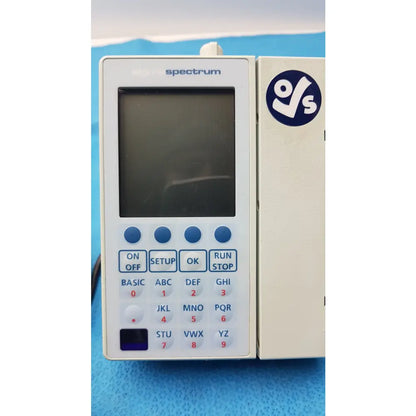 Lot of 2 Baxter Sigma Spectrum Infusion Pumps With AC Power Adapters P/N 35162 - Volumetric Large Volume Infusion Pump