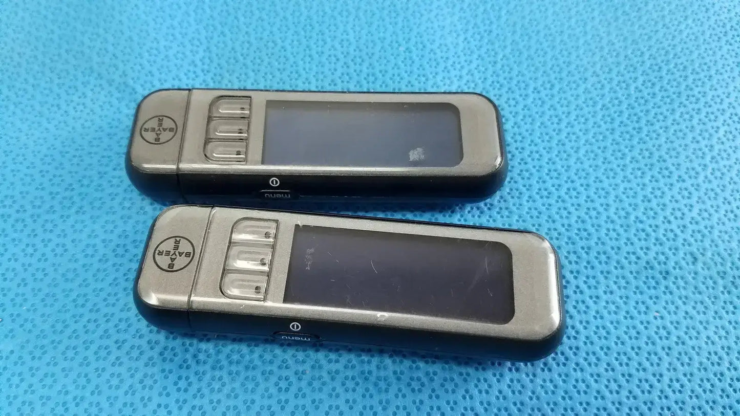 Bayer Lot of 2 - Bayer Contour Next Link 2.4 Glucose Meter Medtronic Diabetes Monitor Glucose Meter, second-hand product photo 2