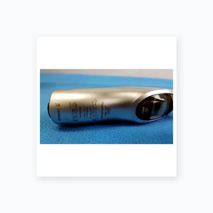 Silver thermascal pro 400 hair removal device with ergonomic design and black panel in medical equipment lot to reuse medical equipment