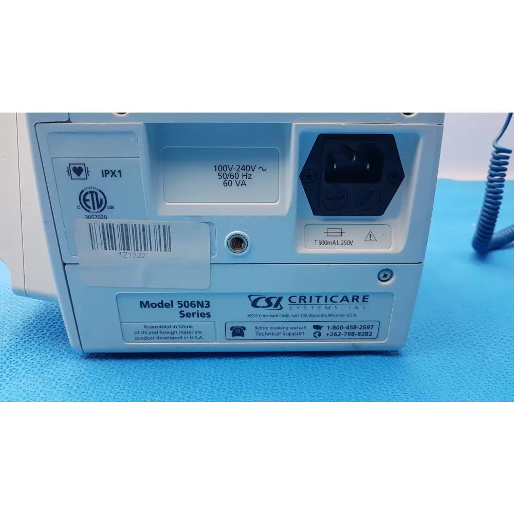 Lot of 2 CSI Criticare 506NT3 Series Patient Monitors - Patient Monitor