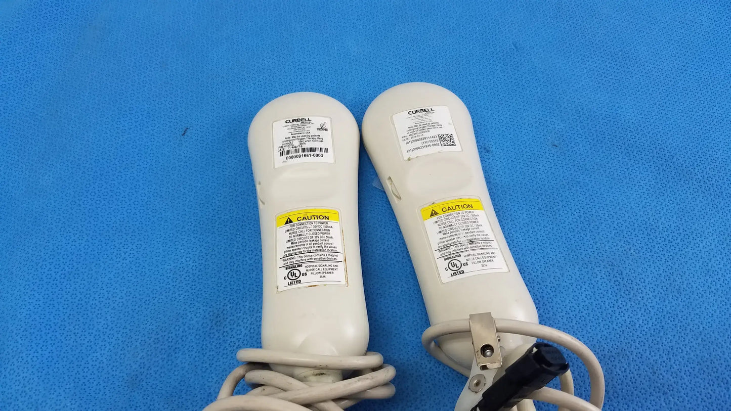Curbell Lot of - 2 Curbell Gen4 Pillow Speaker TV Controller P/N 4D235U-Z002008 Pillow Speaker TV Controller, second-hand product photo 3