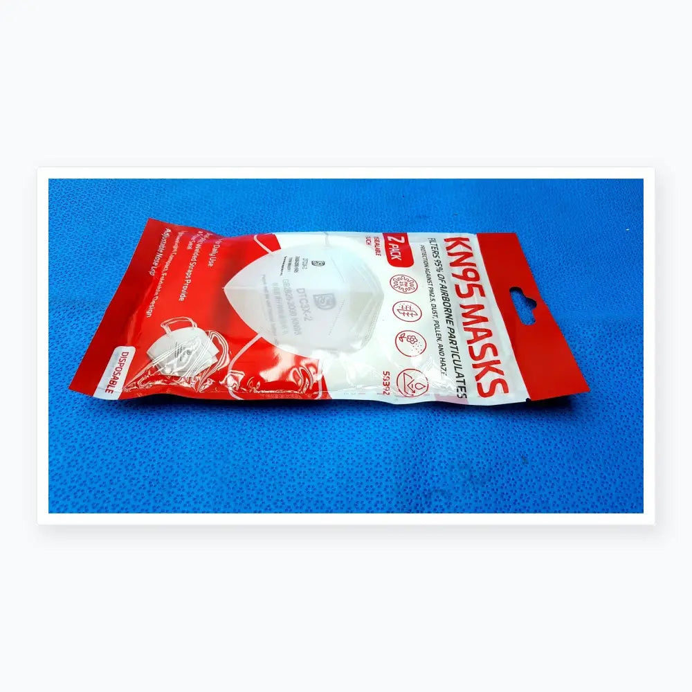 Lot of 2 Dasheng KN95 Face Masks Disposable Protective Safety Mask