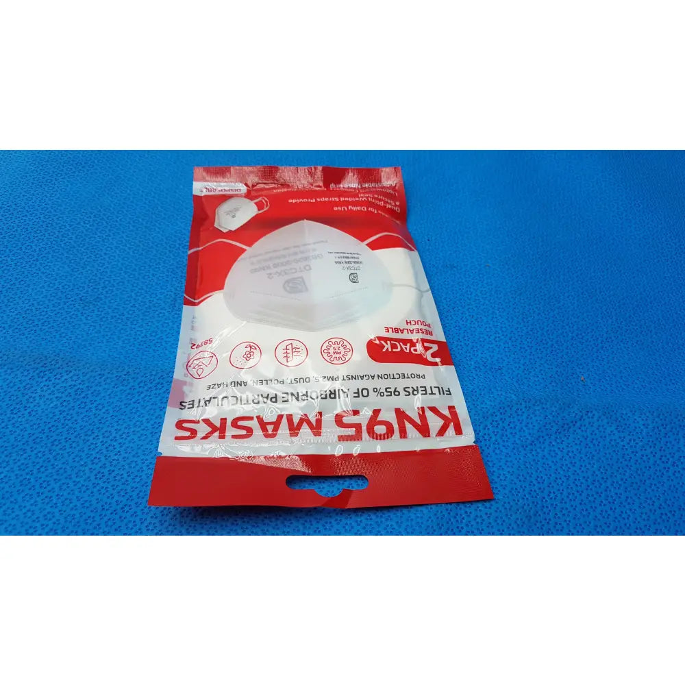 Lot of 2 Dasheng KN95 Face Masks Disposable Protective Safety Mask - KN95 Face Mask