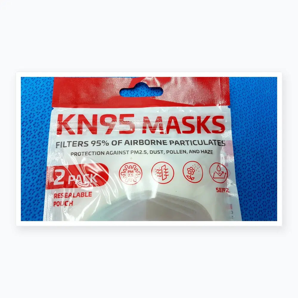 Lot of 2 Dasheng KN95 Face Masks Disposable Protective Safety Mask