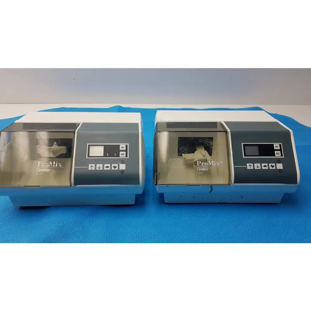 Lot of 2 Dentsply Caulk ProMix Dental Amalgamator Mixing System - Dental Amalgamator / High-Speed Capsule Mixer