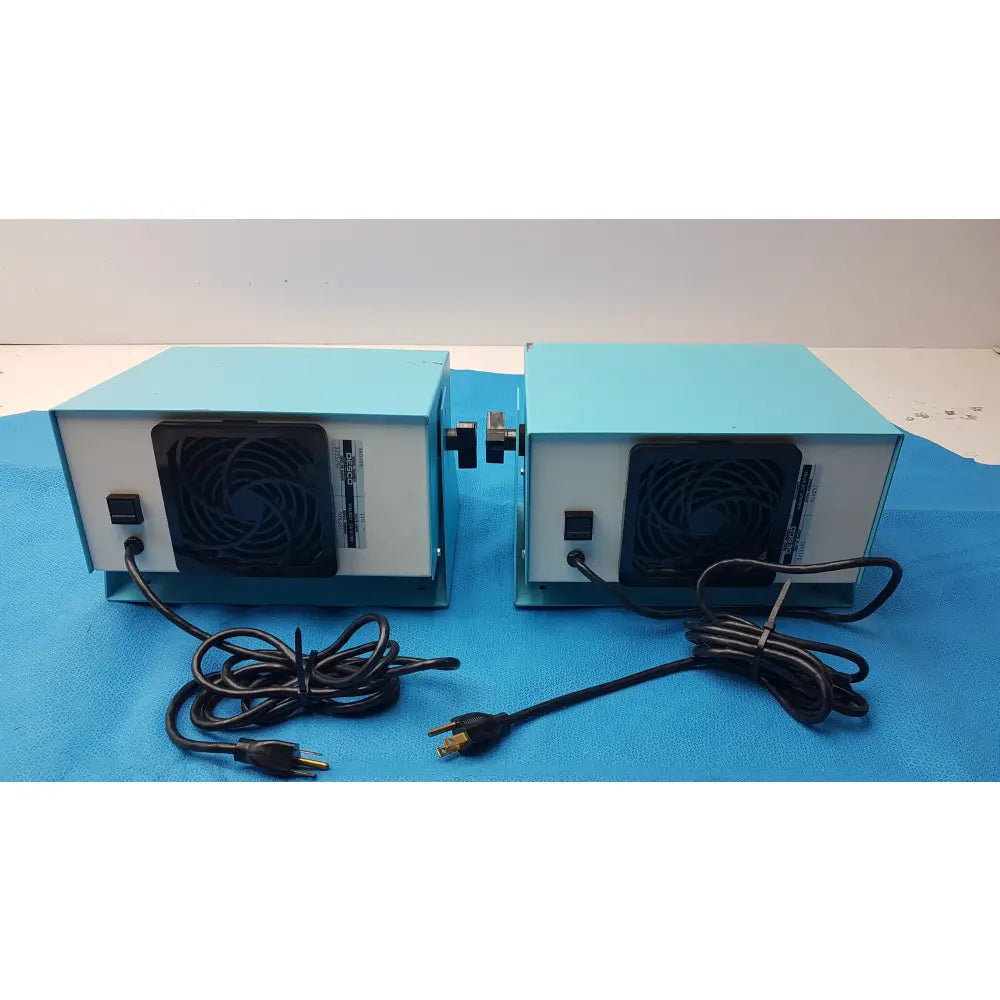 Lot of 2 Desco A60408 Bench Top Ionizer 110V - Benchtop Static Control Ionizing Blower