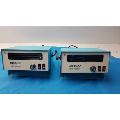 Lot of 2 Desco A60408 Bench Top Ionizer 110V - Benchtop Static Control Ionizing Blower
