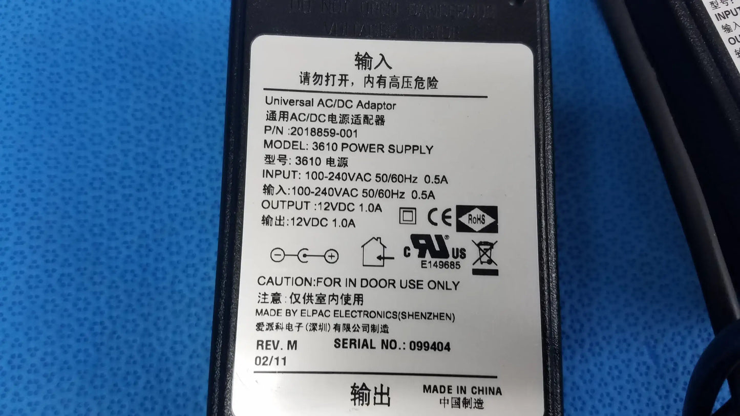 Elpac Electronics Lot of - 2 Elpac Electronics 3610 Universal AC/DC Adapter Power Supply Universal AC/DC Adapter Power Supply, second-hand product photo 2