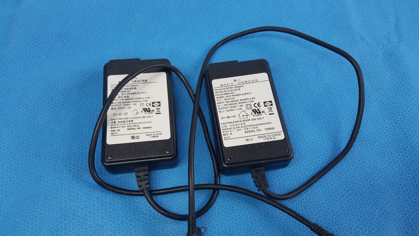 Elpac Electronics Lot of - 2 Elpac Electronics 3610 Universal AC/DC Adapter Power Supply Universal AC/DC Adapter Power Supply, second-hand product photo 1