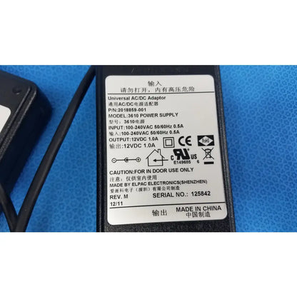 Elpac Electronics Lot of - 2 Elpac Electronics 3610 Universal AC/DC Adapter Power Supply Universal AC/DC Adapter Power Supply, second-hand product photo 3