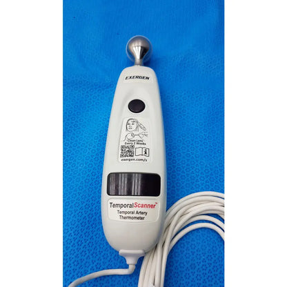 Lot of 2 Exergen TAT-5000S-RS232-CORO Temporal Scanner Thermometer - Temporal Scanner Thermometer