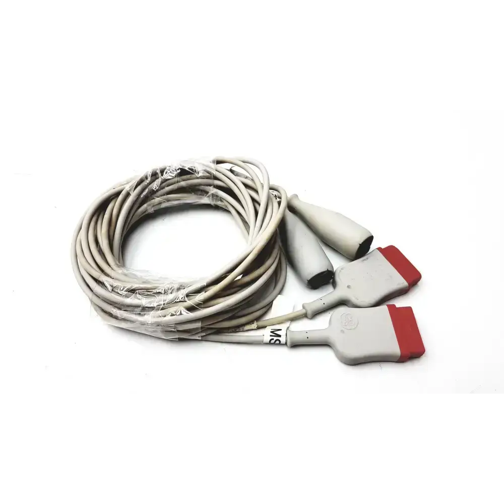 GE Lot of 2 GE IBP Compatible Adapter Cable IBP Adapter Cable, second-hand product photo 2