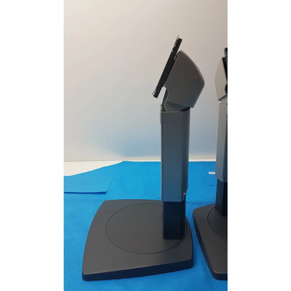 Lot of 2 GE Single Head Medical Monitor Stands P/N V622530 - Medical monitor stand