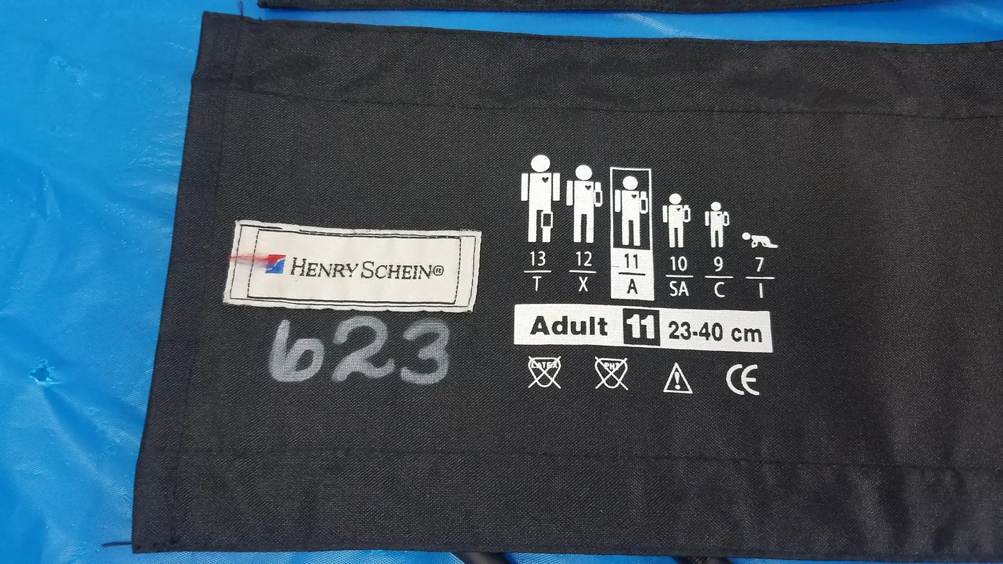 Henry Schein Lot of - 2 Henry Schein Blood Pressure Cuff Adult 11 Blood Pressure Cuff, second-hand product photo 3