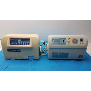 مجموعة من مضختين من طراز Hill-Rom MDQ-79R0 Synergy Air Elite و Sunflower Sapphire ذات فقدان هواء منخفض