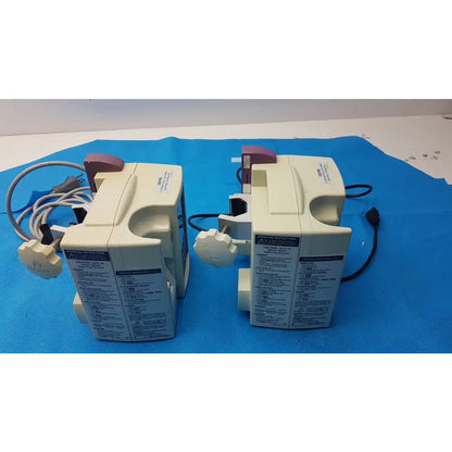 Lot of 2 Hospira Infusion pumps S/N 16013880 - Volumetric Single-Channel Dual-Line Infusion Pump
