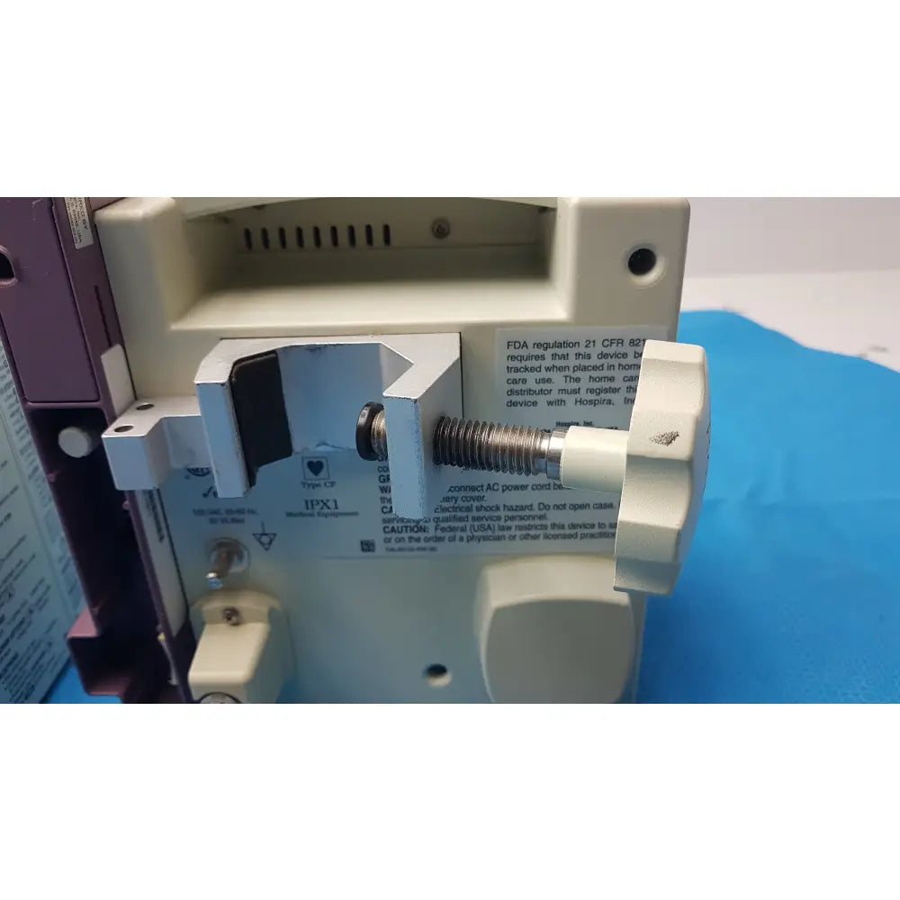 Lot of 2 Hospira Plum A+ Infusion pumps - Volumetric Single-Channel Dual-Line Infusion Pump