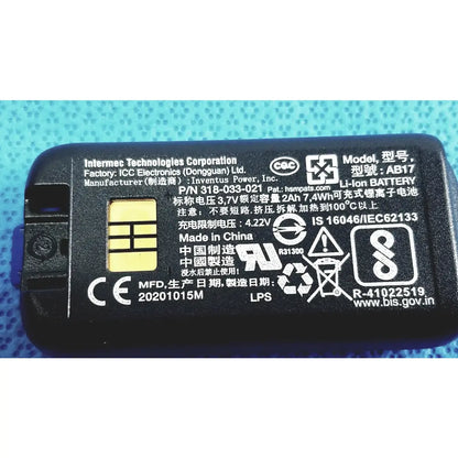 Intermec Lot of - 2 Intermec Lithium-Ion Battery Replacement P/N 318-033-021/318-034-023 Lithium‑Ion Replacement Batteries, second-hand product photo 5