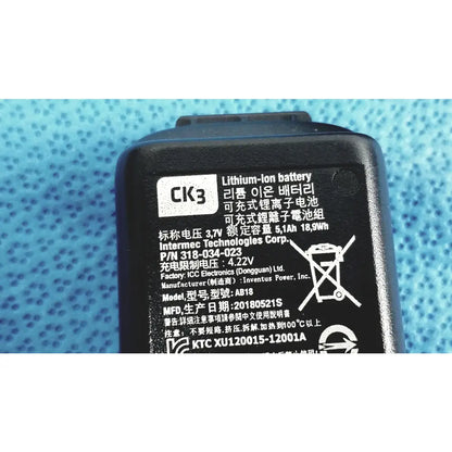 Intermec Lot of - 2 Intermec Lithium-Ion Battery Replacement P/N 318-033-021/318-034-023 Lithium‑Ion Replacement Batteries, second-hand product photo 2