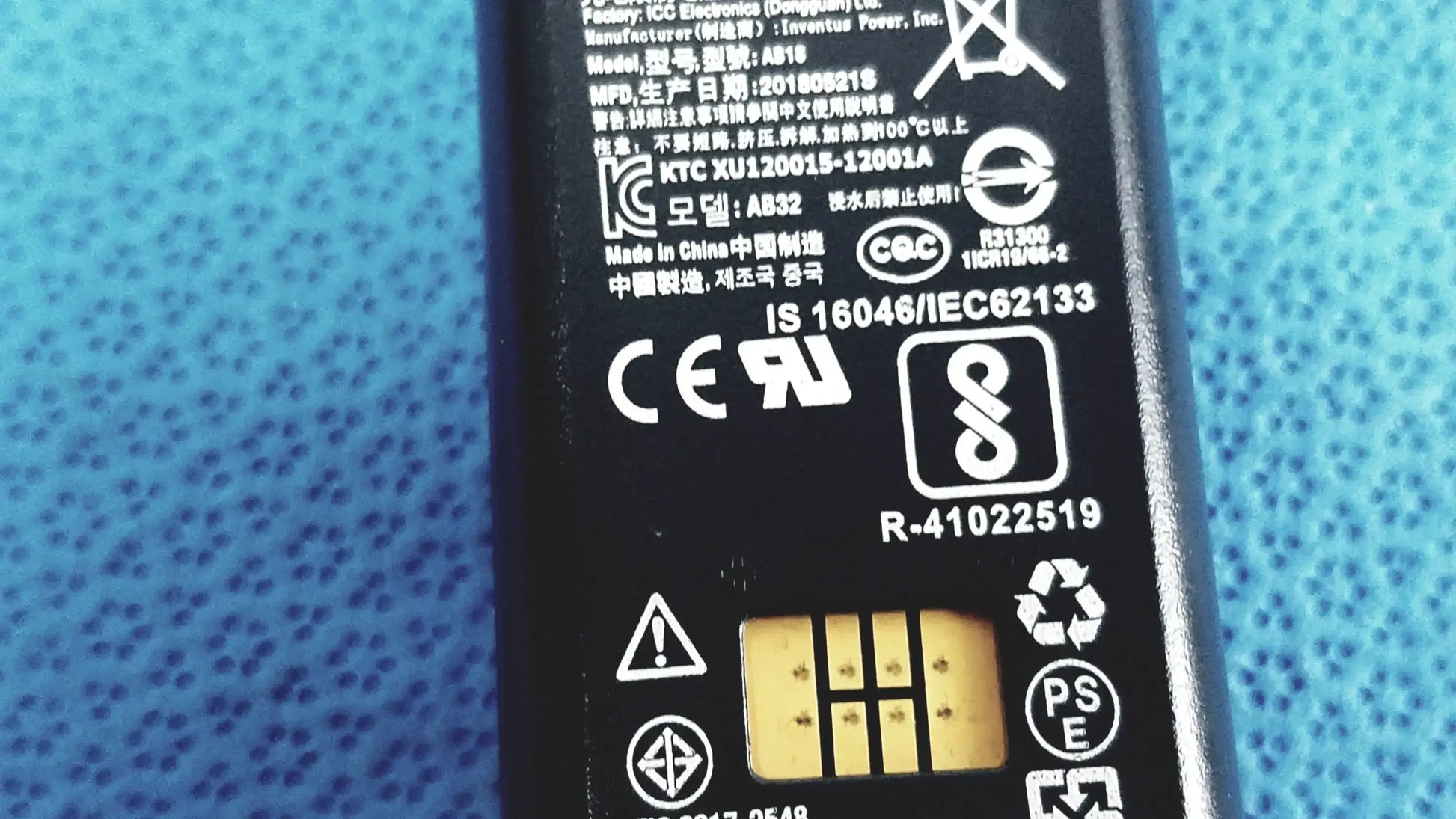 Intermec Lot of - 2 Intermec Lithium-Ion Battery Replacement P/N 318-033-021/318-034-023 Lithium‑Ion Replacement Batteries, second-hand product photo 3