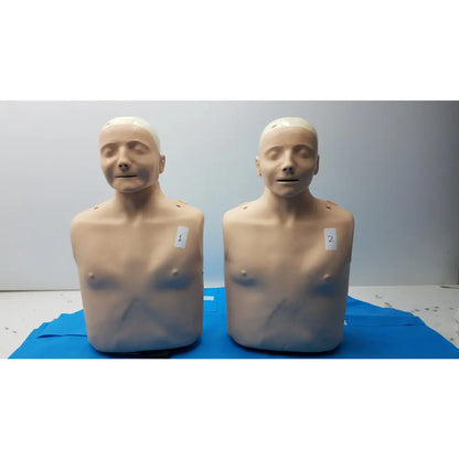 Lot of 2 Laerdal Little Anne Adult CPR Training Manikin Torsos EMS - CPR Training Manikin Torsos