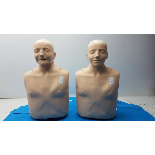 Lot of 2 Laerdal Little Anne Adult CPR Training Manikin Torsos EMS - CPR Training Manikin Torsos
