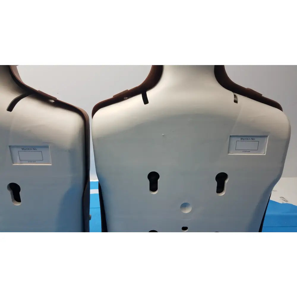 Lot of 2 Laerdal Little Anne CPR Manikins Dark Skin Torsos 1 Missing Face - CPR Training Manikin Torsos