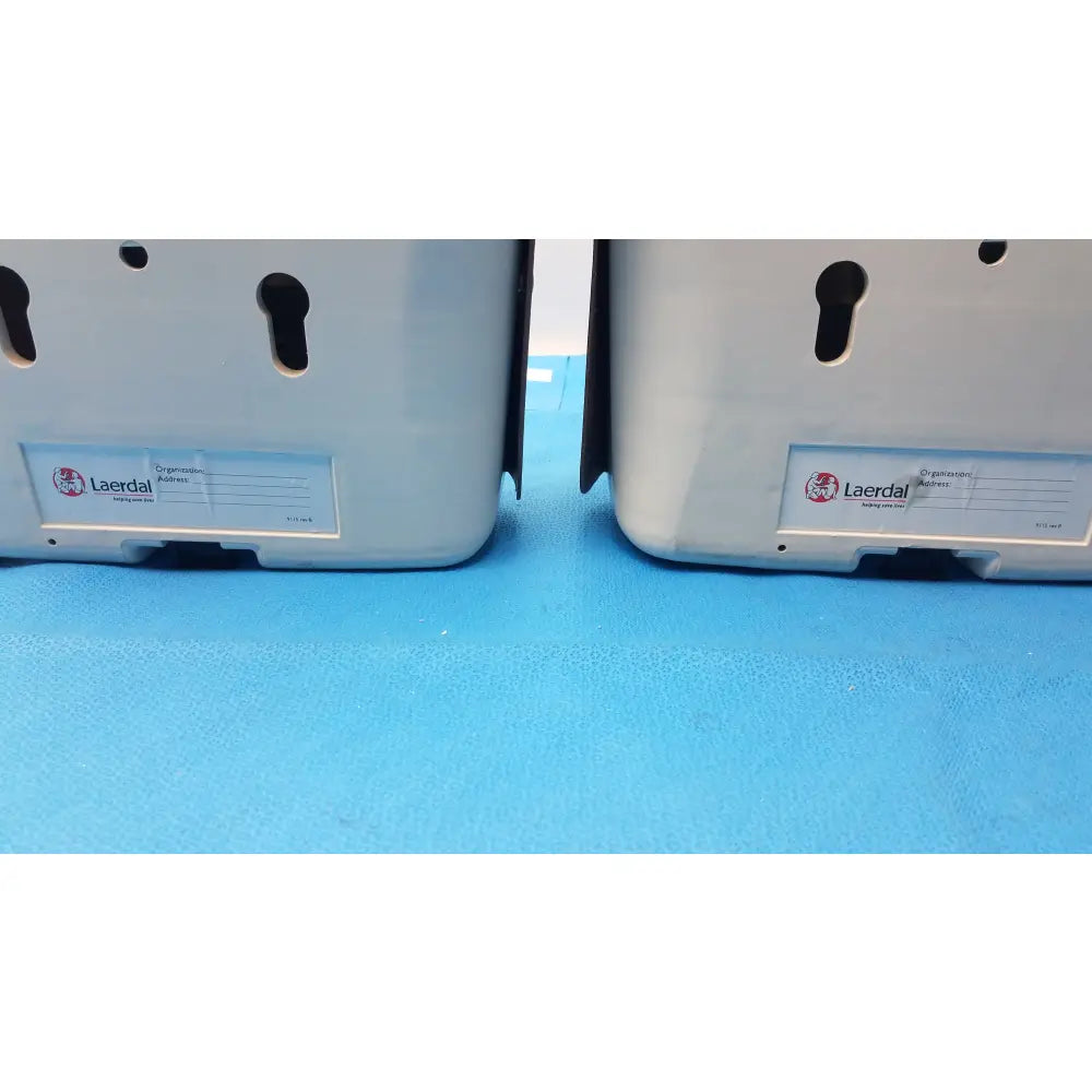 Lot of 2 Laerdal Little Anne CPR Manikins Dark Skin Torsos 1 Missing Face - CPR Training Manikin Torsos