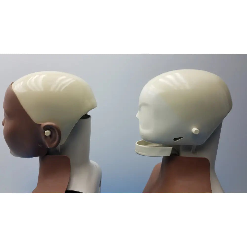 Lot of 2 Laerdal Little Anne CPR Manikins Dark Skin Torsos 1 Missing Face - CPR Training Manikin Torsos