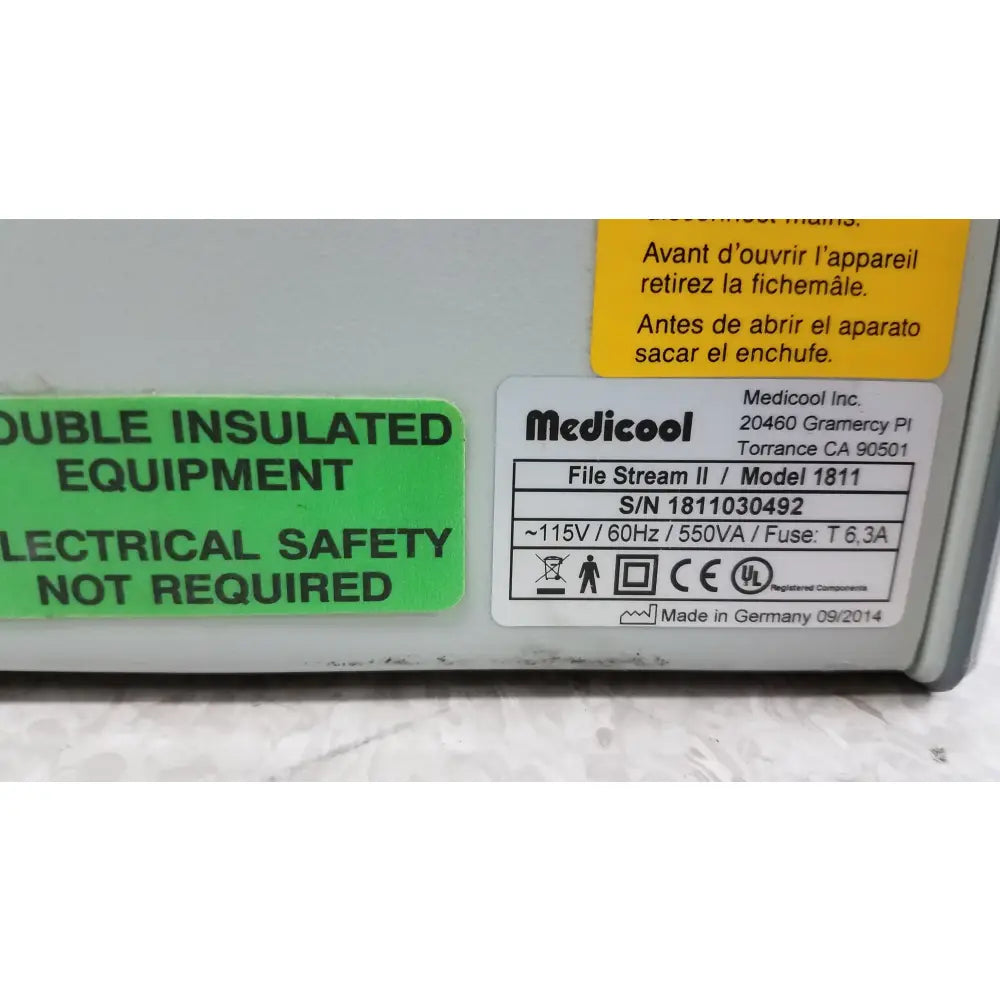 Medicool Lot of 2 Medicool 1811 File Stream II Podiatry Drill Podiatry Drill System, second-hand product photo 12