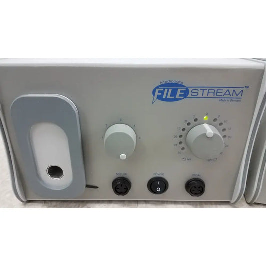 Medicool Lot of 2 Medicool 1811 File Stream II Podiatry Drill Podiatry Drill System, second-hand product photo 2