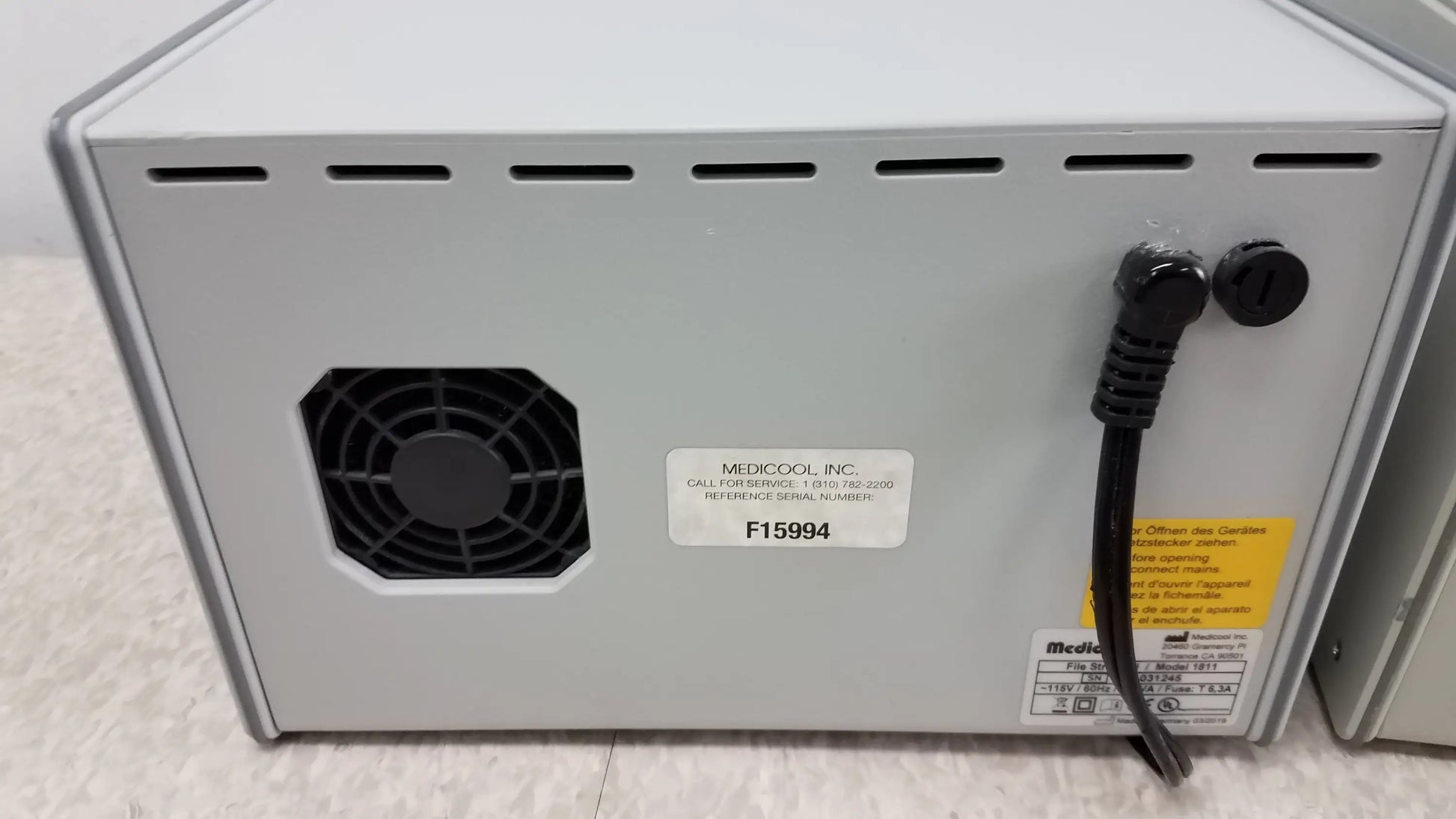 Medicool Lot of 2 Medicool 1811 File Stream II Podiatry Drill Podiatry Drill System, second-hand product photo 8
