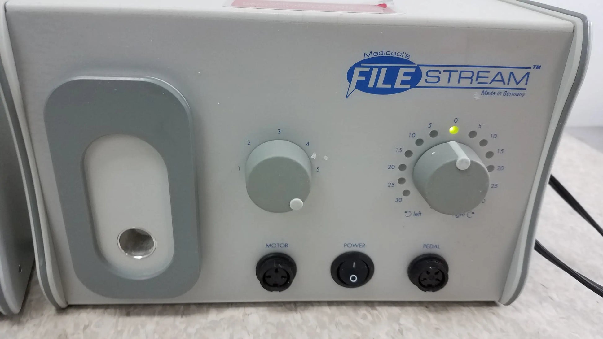 Medicool Lot of 2 Medicool 1811 File Stream II Podiatry Drill Podiatry Drill System, second-hand product photo 3