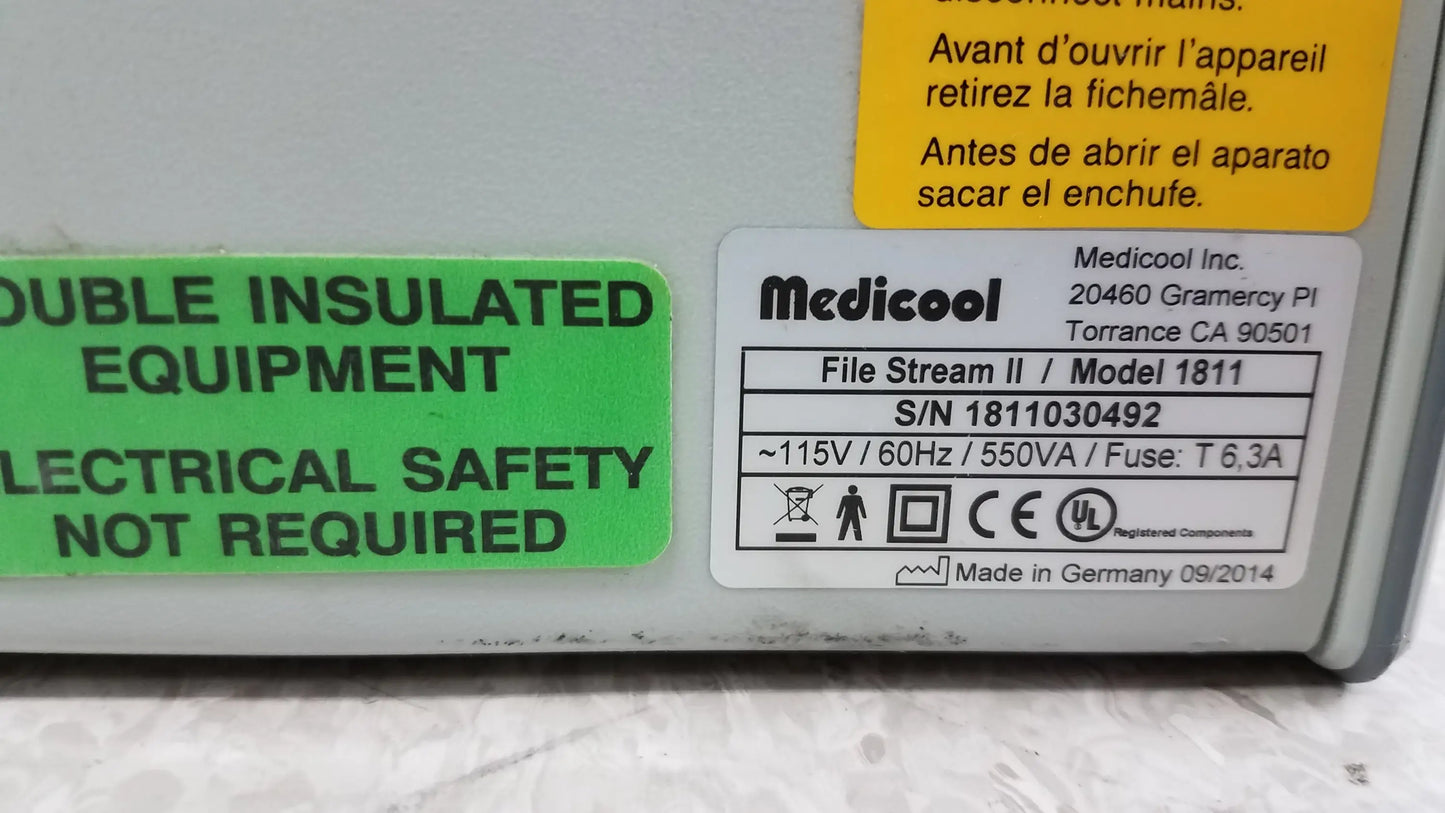 Medicool Lot of 2 Medicool 1811 File Stream II Podiatry Drill Podiatry Drill System, second-hand product photo 12